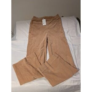 FRAME Le Hardy Womens 32×34 Wide Leg Corduroy Pants Tan